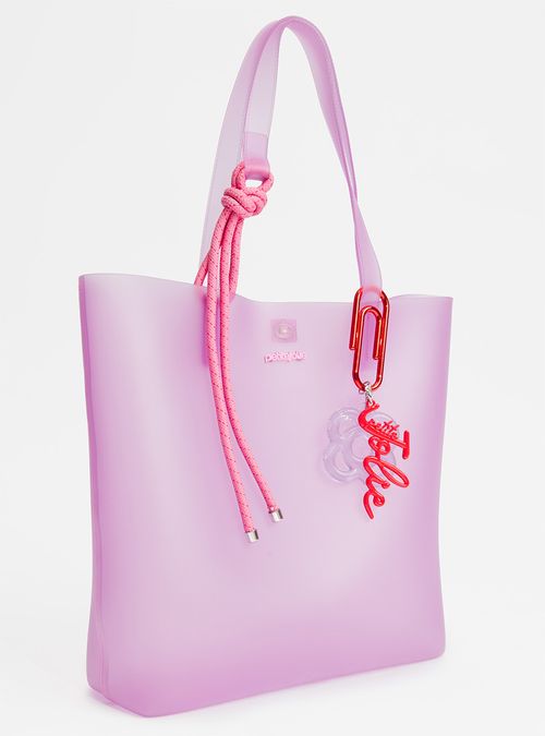 Bolsa Petite Jolie Amalfi Chiclete Translúcido PJ11366