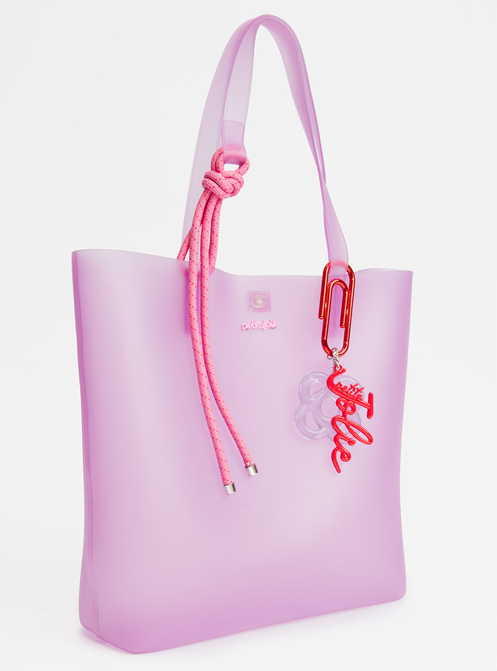 Bolsa Petite Jolie Amalfi Chiclete Translúcido PJ11366