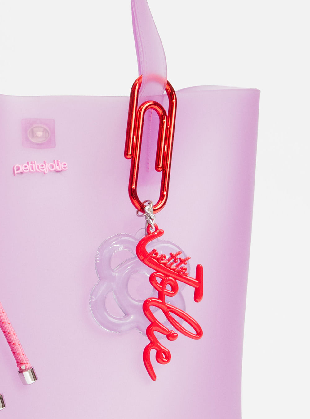 Bolsa Petite Jolie Amalfi Chiclete Translúcido PJ11366