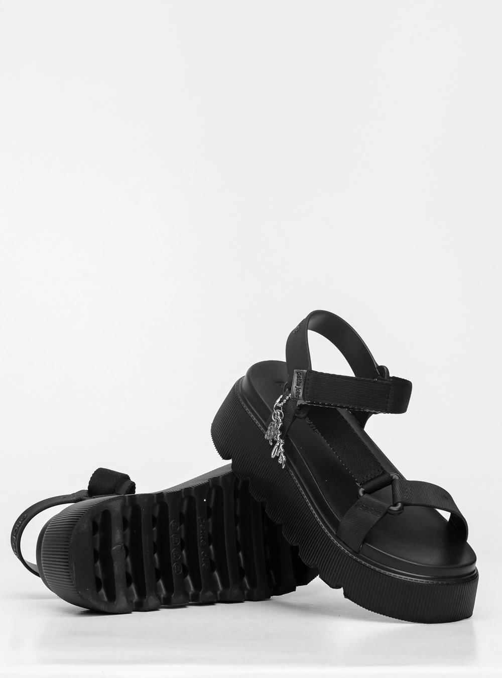 Sandália Petite Jolie Groove Preto PJ7737