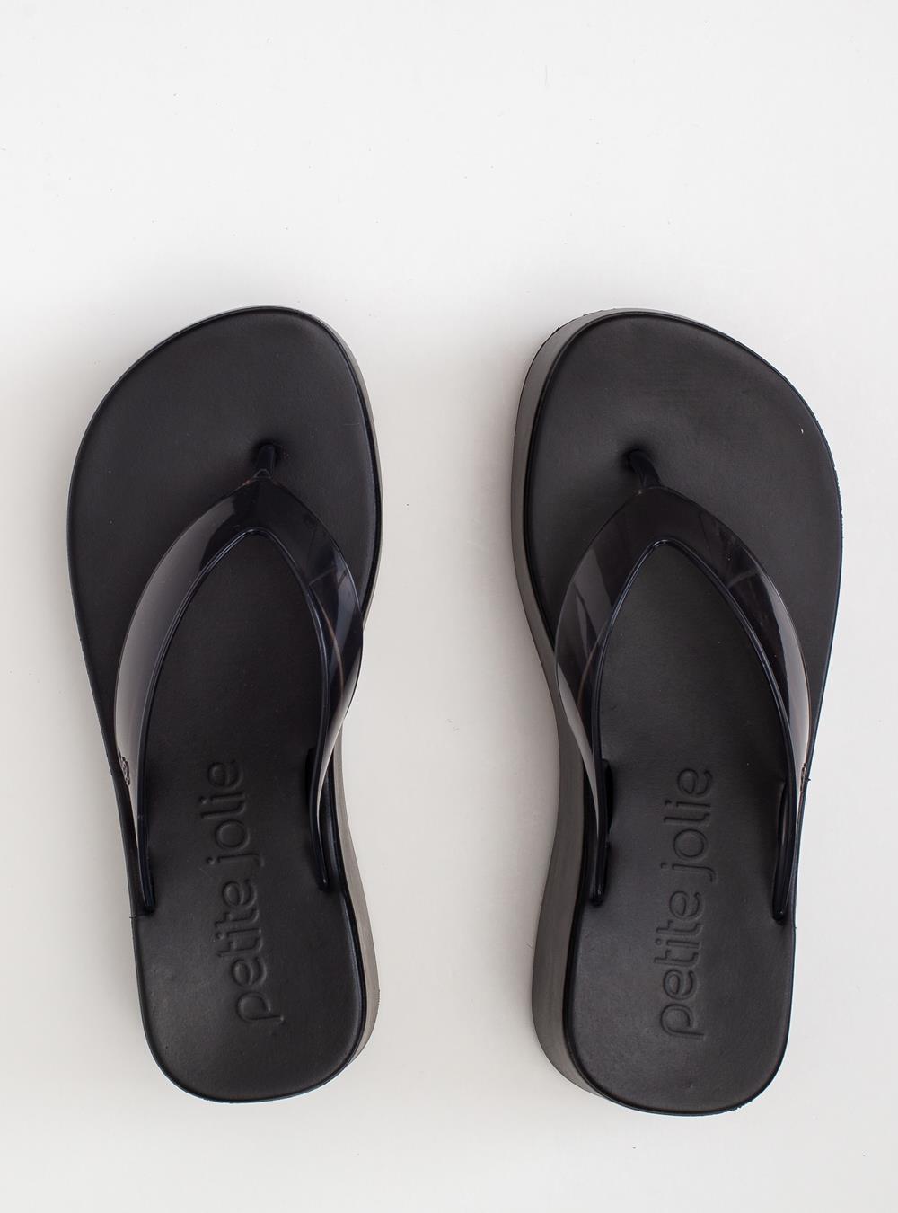 Chinelo Petite Jolie Plus II Preto PJ7703