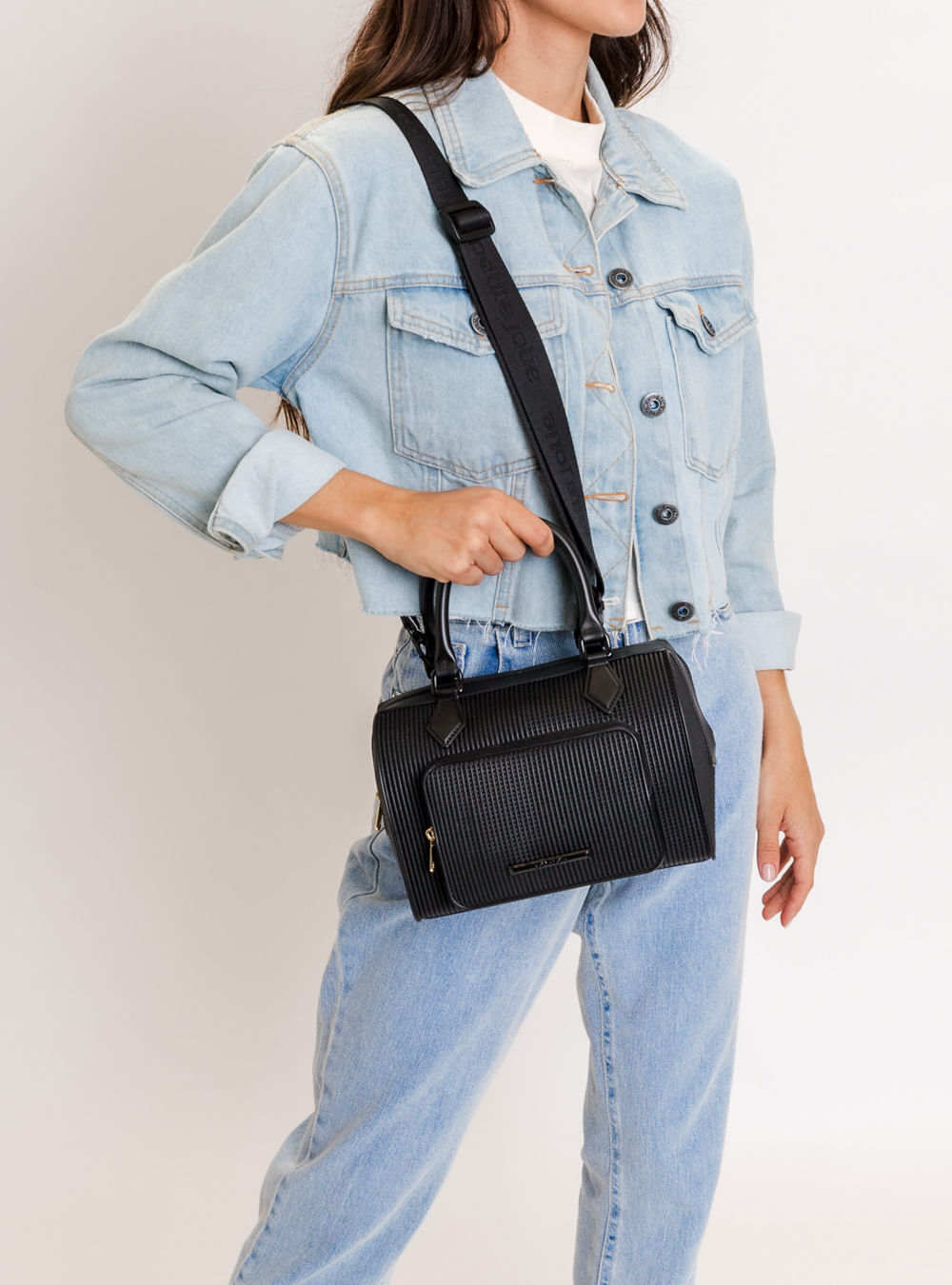 Bolsa Petite Jolie Lauren Preto PJ11015