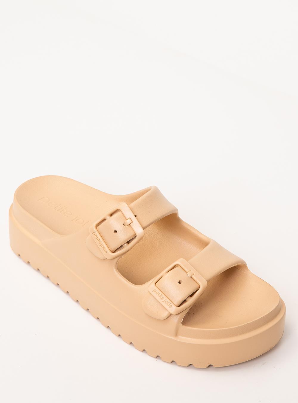 Tamanco Petite Jolie Malibu Areia PJ7735