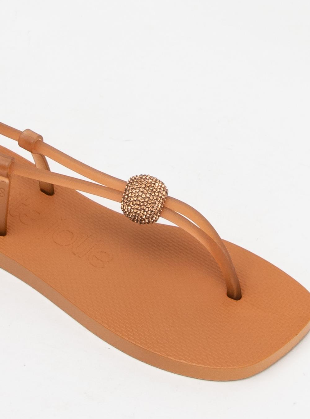 Sandália Petite Jolie Refresh Sandal Doce De Leite PJ7676