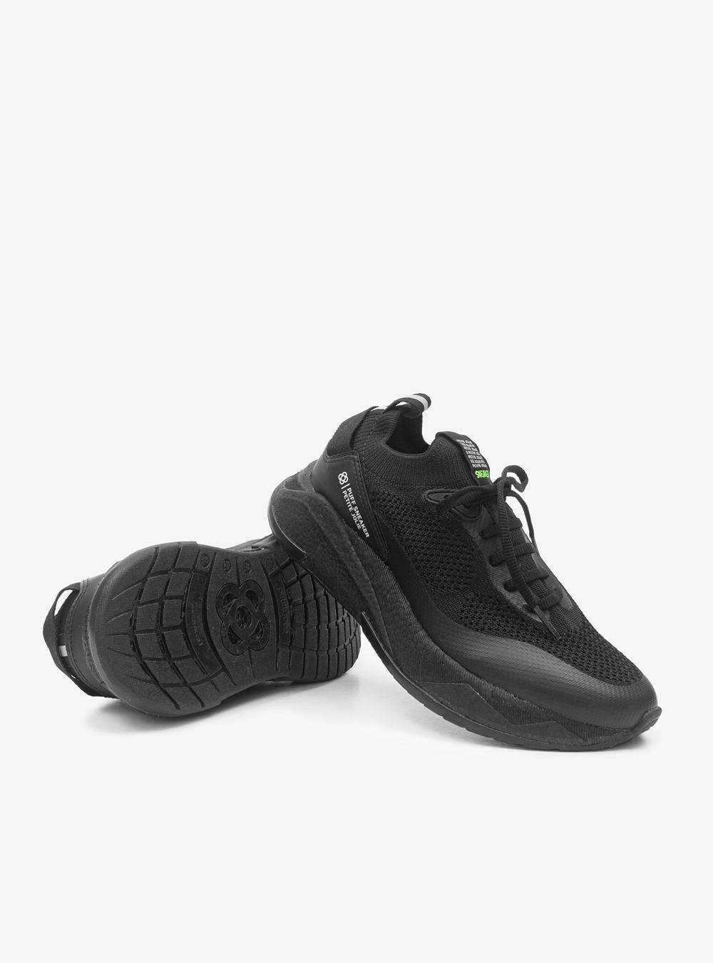 Tênis Petite Jolie Puff Sneaker Preto PJ7130II