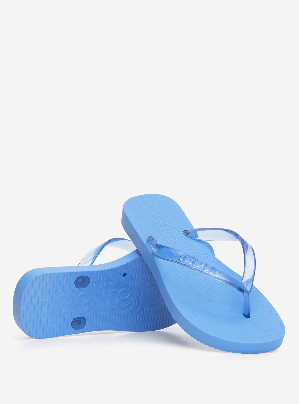 Chinelo Petite Jolie Fresh Blues Translúcido PJ6901II