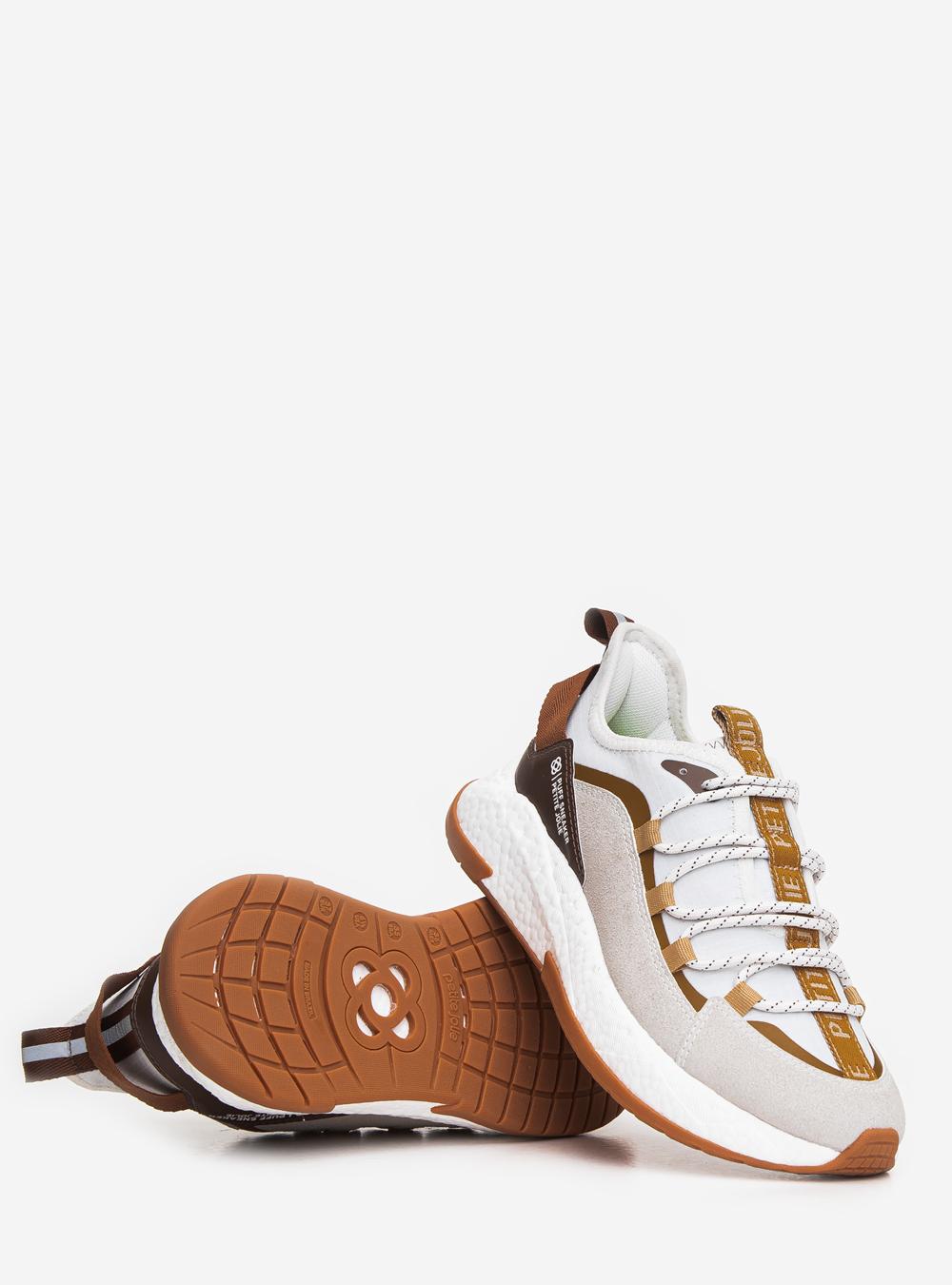 Tênis Petite Jolie Puff Sneaker White/Areia PJ7757