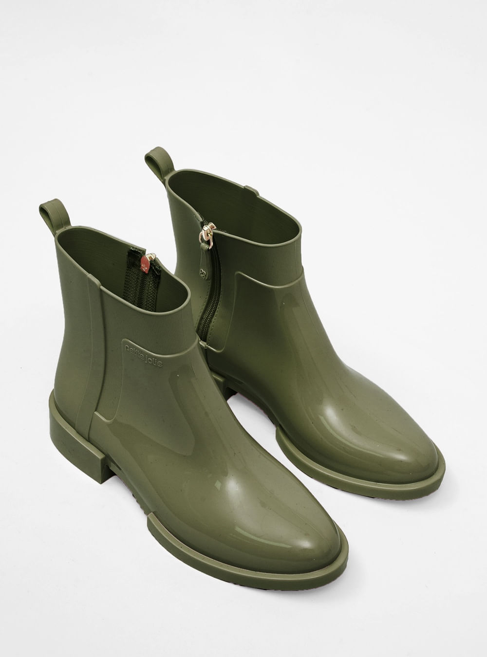 Bota Petite Jolie Lobe Verde Militar PJ5670