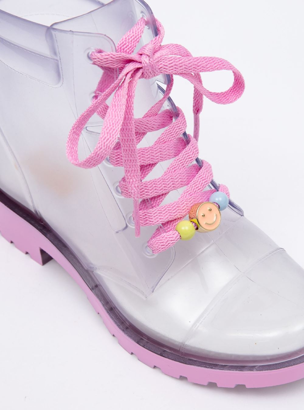 Bota Petite Jolie Iggy IN Translucido/Rosa Claro PJ7211IN