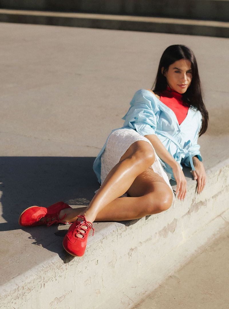 Tênis Petite Jolie Sneakerina Tomate PJ7887