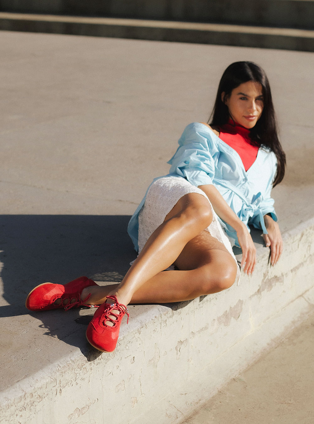 Tênis Petite Jolie Sneakerina Tomate PJ7887