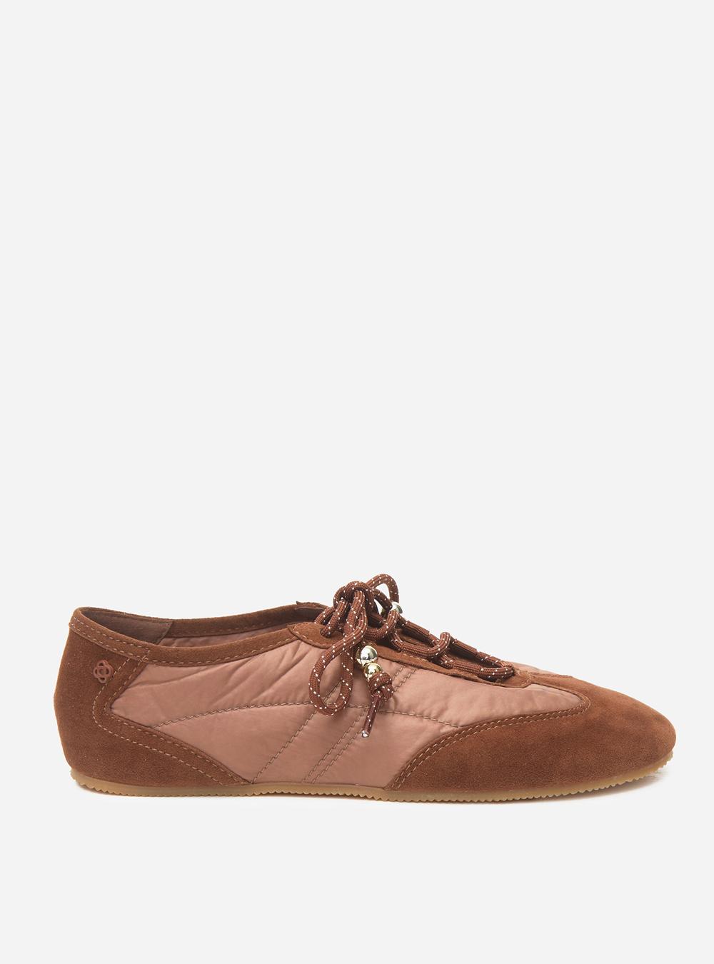 Tênis Petite Jolie Sneakerina Chocolate PJ7887