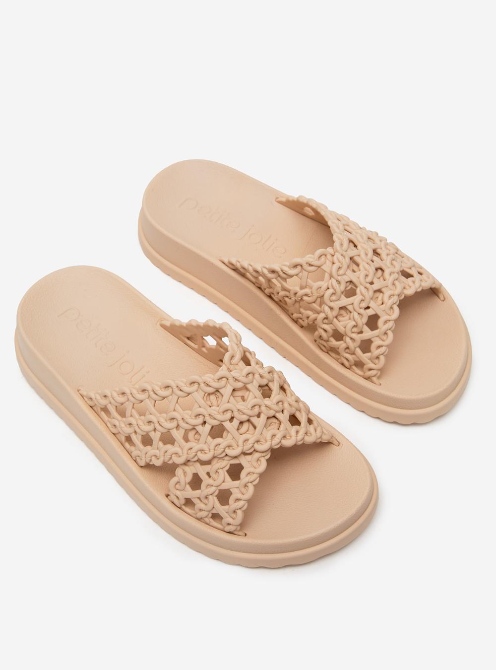 Chinelo Petite Jolie Bossa Areia PJ7899