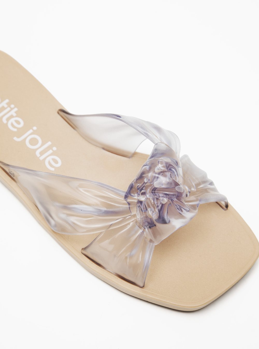 Chinelo Petite Jolie Gold Translúcido PJ6149
