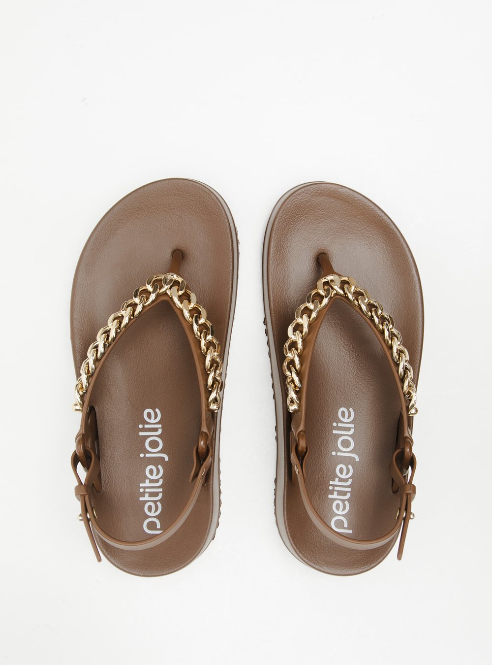 Sandália Petite Jolie Sunshine Chocolate PJ7233II
