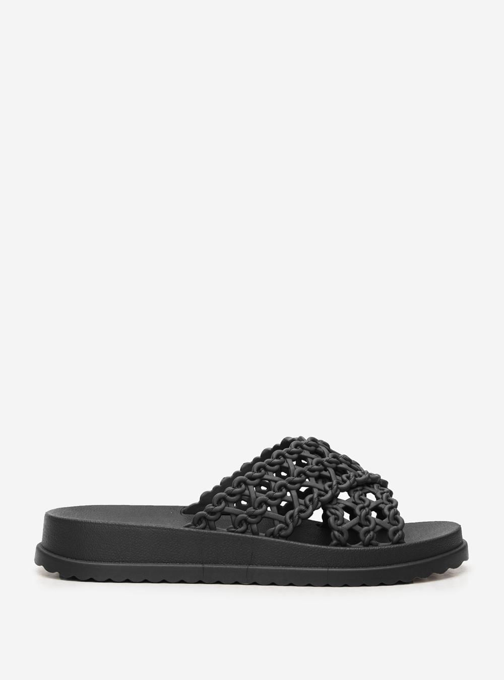 Chinelo Petite Jolie Bossa Preto PJ7899